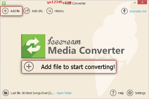 Icecream Media Converter使用教程